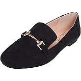 Feversole Women's Fashion Trim Deco Loafer Slippers