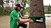 HopOn Slacklines Slackline Tree Protector Kit - 2 piece Tree Guards by Regular & Long - Durable Green or Black Non-Slip Felt Wrap Pads with Velcro for Outdoor Use - Easy Install