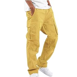Men's Tactical Cargo Joggers Pant Sport Work