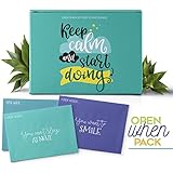 THE BEST GIFT 🤜🤛 Open When Letters For Your Special Person 💖 The Perfect Gift to Encourage 24 Envelopes With Amazing Topics 24 Blank Notes To Express All Your Feelings. Keep Calm and Start Doing