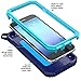 iPhone 6S Case, POETIC Revolution [Premium Rugged] Protective Case with [Landscape Stand Feature] [Shock Absorption & Dust Resistant] for Apple iPhone 6 /iPhone 6S Cyan/Dark Blue