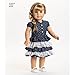 Simplicity Creative Patterns US8359OS American Girl Doll Clothes, One Size