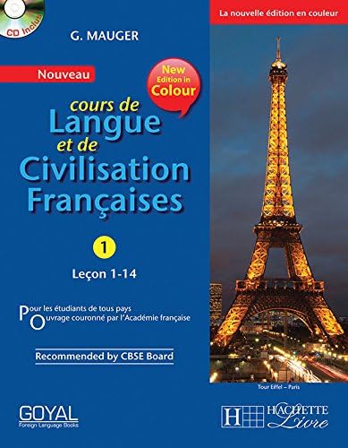 洋楽 Cours de Langue Civilisation Francaises Cours de Langue et de Civilisation Françaises (Vol. 1) by Mauger
