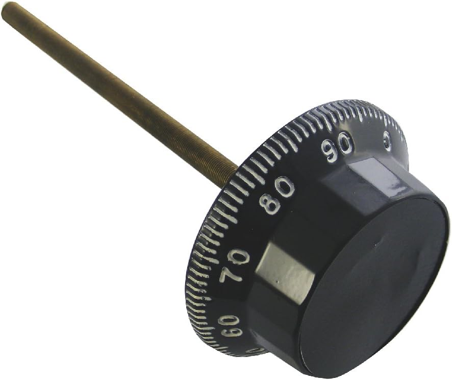 Sargent & Greenleaf Dial D300-060 Blk Front Readin