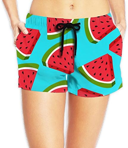 Free Spinner Watermelon Women's Beautiful Soft Feel Short Beach Swimming Pants