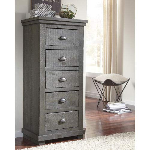 Progressive Furniture Willow Chest of Drawers, Gray