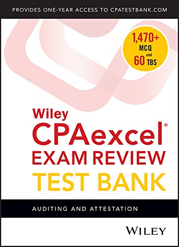 [E.B.O.O.K] Wiley CPAexcel Exam Review 2018 Test Bank: Auditing and Attestation (1-year access)<br />[T.X.T]