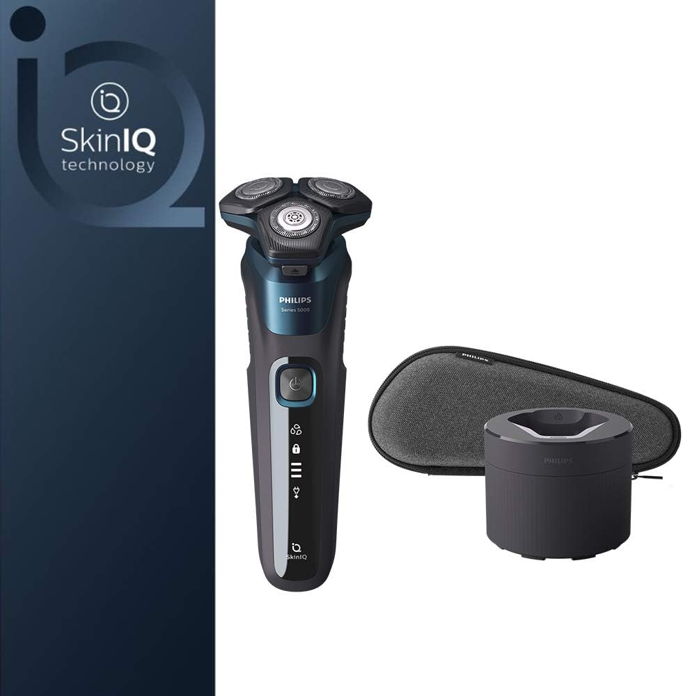 Philips Shaver Series 5000 Wet & Dry Men's Electric Shaver with Power