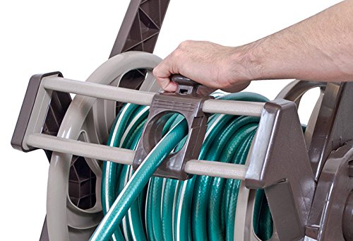 The Ames Companies, Inc 2384680NL NeverLeak Hose Cart and Guide with 250-Foot Capacity