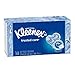 Kleenex Trusted Care Everyday Facial Tissues, 1 Flat Box, 144 Tissues per Box