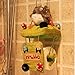 Cute Lovely Cartoon My Neighbor Totoro Black Briquets Plush Restroom Toilet Paper Holder Car Tissue Box