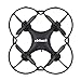 Virhuck GB202 Mini Drone 2.4GHz 4CH 6-AXIS GYRO Multicolor LED, Little Nano RTF Quadcopter with 3D Flips Christmas Gift, Black