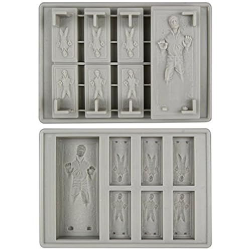 Star Wars: Han Solo in Carbonite Silicone Ice Tray / Chocolate Mold/ Single Tray Home & Kitchen, Kitchen & Dining, Kitchen Utensils & Gadgets, Specialty Tools & Gadgets