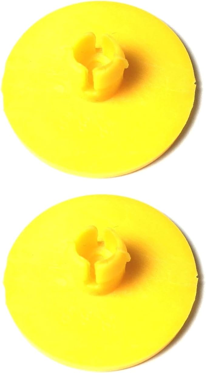 x2 1 3/4" Inch Leaf Spring End Tip Wear Pad Anti Squeak