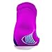 Feetures - Elite Light Cushion - No Show Tab - Athletic Running Socks for Men and Women - Orchid + Blue Lagoon - Size Medium