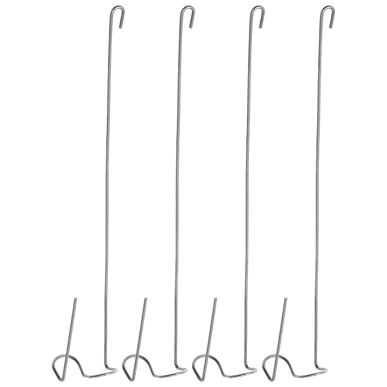 Cabilock Air Plant Holder Stand Hanger Hook Metal Flower Stand Flower Vase Plant Stand Planter for Tillandsia Indoor Plants Artificial Plant Succulent Pot Room Hanging Decoration Pack of 4