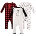 Hudson Baby Unisex Baby Cotton Coveralls, Penguin, 6-9 Months