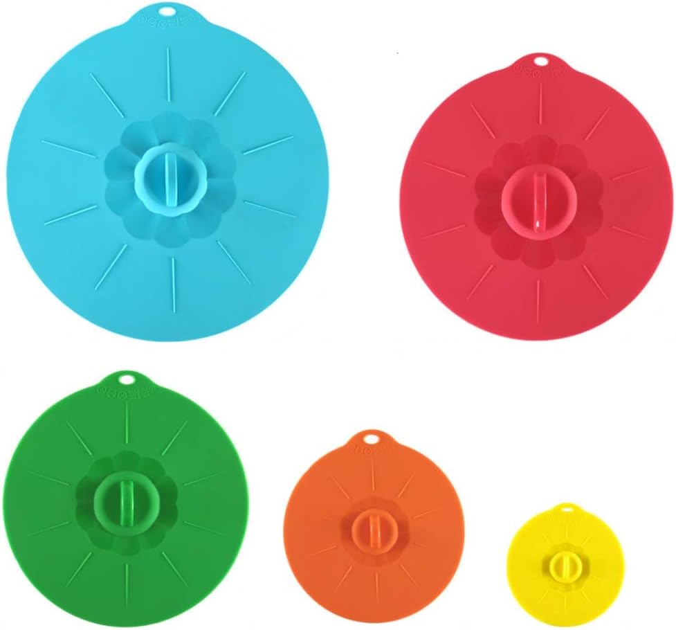 SUHAPPY Silicone Food Cover Stretch Food Fresh Reusable Food Covers Cups And Pans