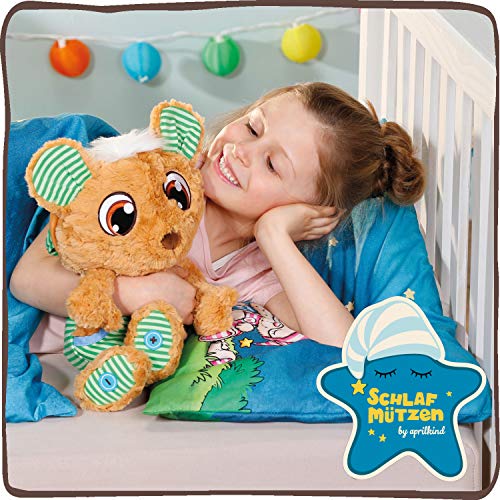 NICI Schlafmützen Schlummergeschichten-Bär Schlummsi in grünem Pyjama – Kuscheltier Teddybär – Gutenachtgeschichten… – Bild 3