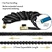 50Ft Expandable Garden Hose, Extra Strength 3750D Fabric, Triple Latex Core, 3/4