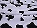 Cute Women Girls Cooking Kitchen Apron with Pockets Black White Cow print Bib Apron Gift, White