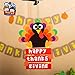 Turkey Craft Kits Thanksgiving & Autumn |Thankful Turkey Making Kit |DIY Festive Fall Thanksgiving Party Game |Door Hanging Ornament Decoration Supplies for Kids and Adults (5 Set Hanging)