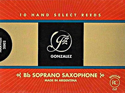 Bb Soprano Saxophone Reeds Strength 2.25, Box of 10