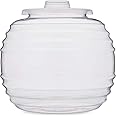 CHAMPS 3 Gallon Vitrolero Water Dispenser - BPA-Free Plastic Beverage Dispenser for Agua Frescas, Juice, Iced Teas & Lemonade, Great Punch Bowl Drink Dispensers for Parties - No Spout (Pack of 1)