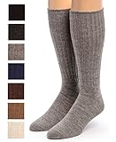 Warrior Alpaca Socks - Men's Ribbed Casual Alpaca Socks