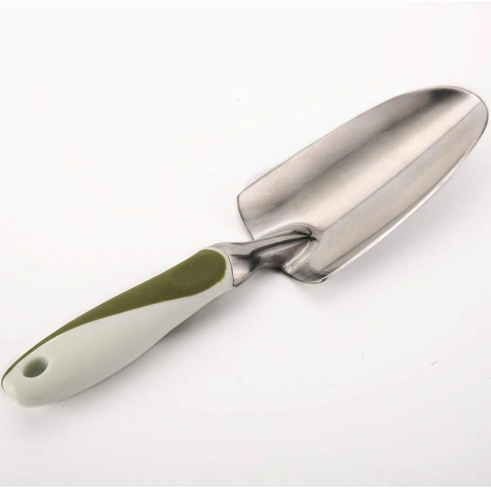 Bend-Proof Garden Hand Small Trowel 11.8" L x 3" W Aluminum Rust Resistant Lightweight Ergonomic Soft TPR & PP Handle Garden Gift Little Shovel for Planting, Transplanting, Weeding, Digging #2043 : Garden & Outdoor