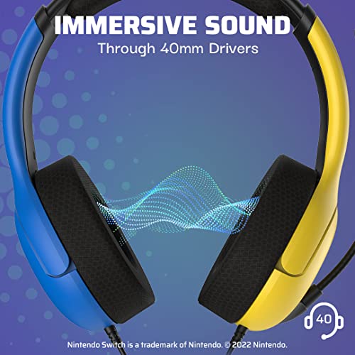 PDP Gaming LVL40 Stereo Headset with Mic for Nintendo Switch/Lite