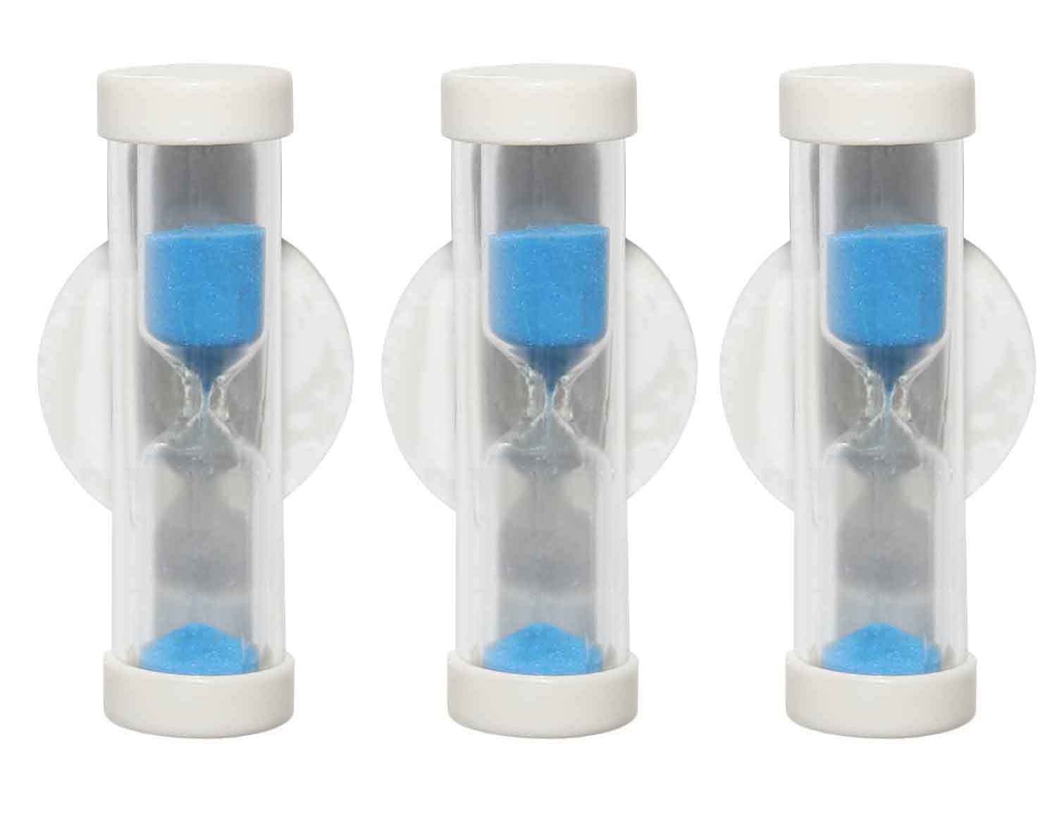 LOWENERGIE Shower Timer Eco Hot Water Energy Saving or tooth brushing coach, waterproof (3, 5 Minute Blue)