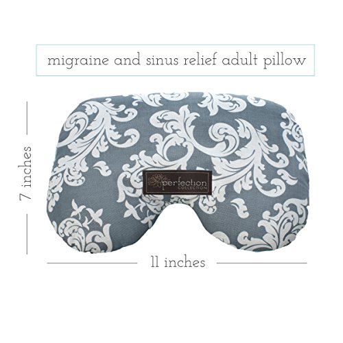 Perfection Collection Migraine Relief Eye Pillow Masks, Flaxseed Filled