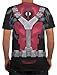 Marvel Deadpool Mens Costume T-Shirt L
