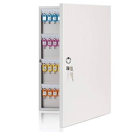 Key Cabinets Key Box Metal 96 Bit Key Storage Cabinet Safe Box