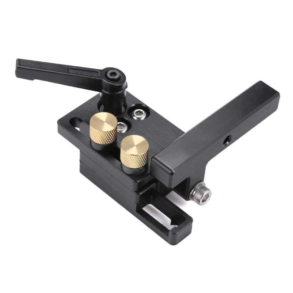 ArtisanShow 45 Type Miter Track Sliding T Slot Limit for 45mm T-Slot T-Tracks Woodworking Saw Table Router Benches Miter Flip Track Stop Locator Sliding Device Woodworking DIY Tools (LEFT)