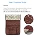 Newmeil Sofa Armrest Organizer Couch Chair Armrest Organizer for Tablets, TV remotes, Phones 4 Colors Storage Organizer 35 inch *13 inch (Coffee)