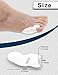Tailor's Bunion Corrector and Bunionette Gel Toe Separators for Pinky Toe by Toe Glow