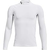 Under Armour Boys ColdGear Armour Mock Long Sleeve T-Shirt (Big Kids)