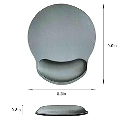 Mouse Pad with Wrist Support, Ergonomic Mouse Pad
