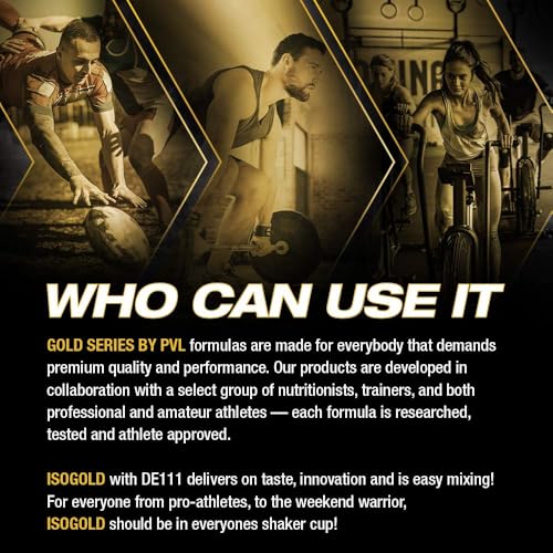 PVL ISOGOLD – Grass Fed - Premium Isolate 100% Whey Protein Shake – Enzyme Fortified - Ice Cream Cookie Sandwich- 2.27 kg