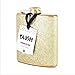 Blush Sparkletini Stainless Steel, Glitter Flask, Gifts for Women, Hidden Alcohol Barware, 6 oz, Gold