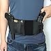 CREATRILL Versatile Ambidextrous Belly Band Holster Concealed Carry with Magazine Pocket/Pouch for Women Men Fits Glock, Ruger LCP, M&P Shield, Sig Sauer, Ruger, Kahr, Beretta, 1911, etc