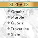 Stone Floor Cleaner - 128 Ounce - Stone Care International - Sealed Granite Laminate Marble Quartz Travertine Limestone Slate Tile