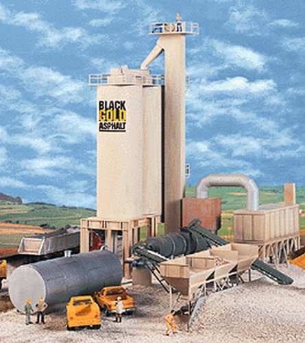 Walthers Cornerstone Series Kit HO Scale Black Gold Asphalt - Hot Mix Plant