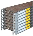 CBM Scaffold 8 Piece of 7 Ft. x Aluminum Scaffold Platform with Plywood Decks, 7' x 19" HDAP719