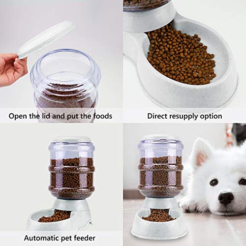 gravity feed dog feeder
