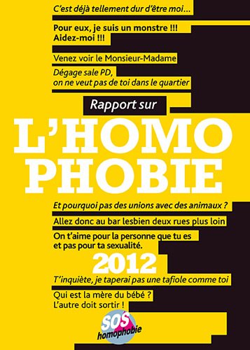 Rapport sur l'homophobie by