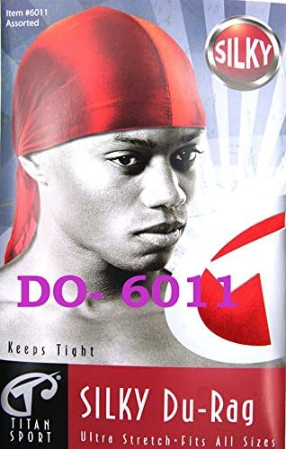 Titan Sport Silky Du Rag Ultra Stretch Fits All Size Assorted Color