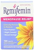 Remifemin Menopause Herbal Supplement, Estrogen Free, 120 Tablets (Pack of 3)